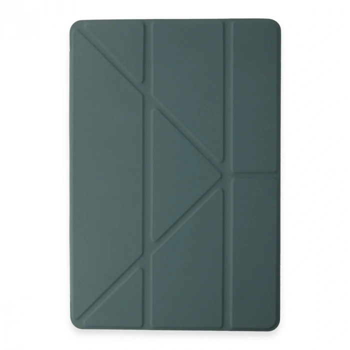 Huawei Honor Pad 9 Kılıf Kalemlikli Mars Tablet Kılıfı - Koyu Yeşil
