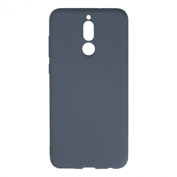 Huawei Mate 10 Lite Kılıf Nano İçi Kadife Silikon - Gri
