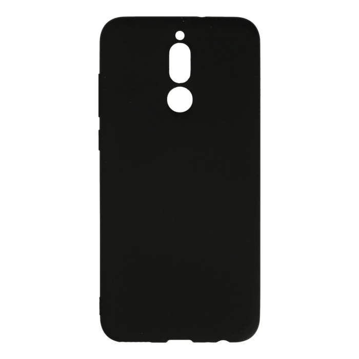 Huawei Mate 10 Lite Kılıf Nano İçi Kadife Silikon - Siyah