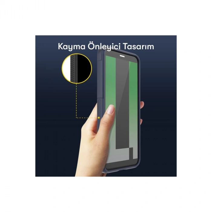 Huawei Mate 10 Lite Kılıf Optimum Silikon - Lacivert