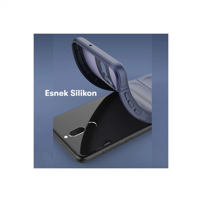 Huawei Mate 10 Lite Kılıf Optimum Silikon - Lacivert