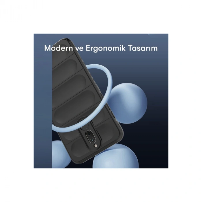 Huawei Mate 10 Lite Kılıf Optimum Silikon - Lacivert