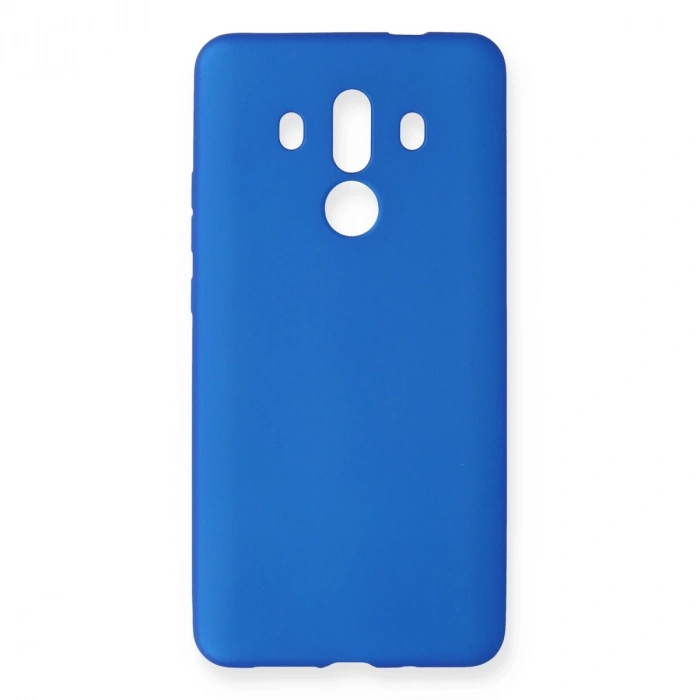 Huawei Mate 10 Pro Kılıf First Silikon - Mavi