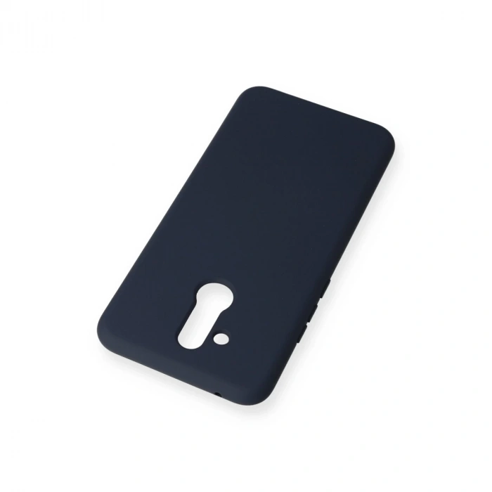 Huawei Mate 20 Lite Kılıf Nano İçi Kadife Silikon - Lacivert