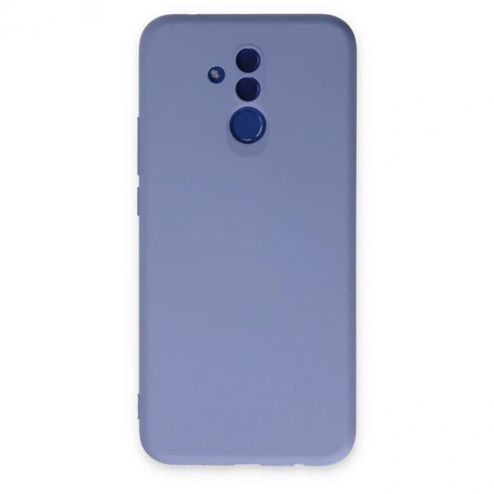 Huawei Mate 20 Lite Kılıf Nano İçi Kadife Silikon - Lila