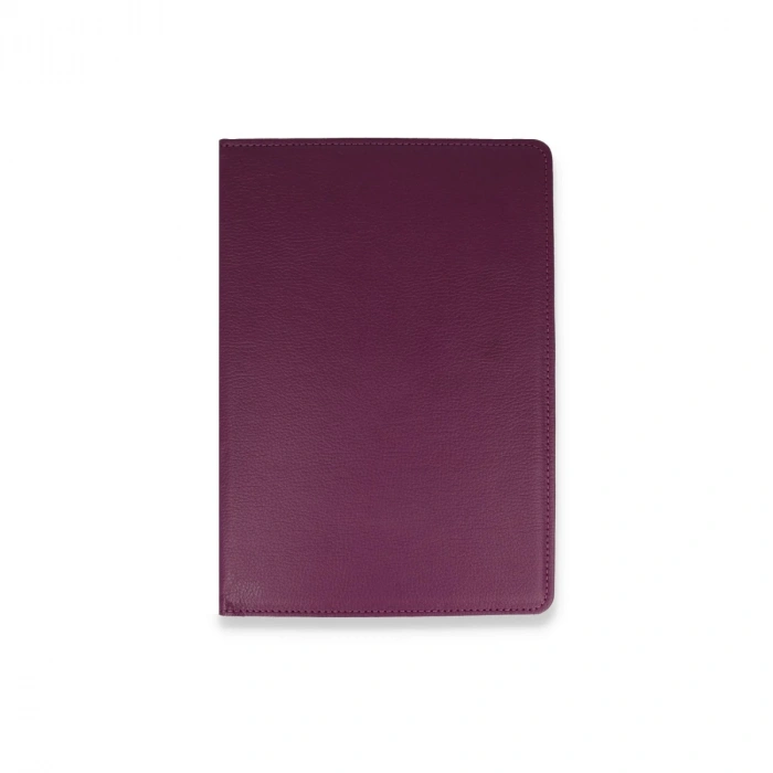 Huawei Mediapad T3 10 / 9.6 Kılıf 360 Tablet Deri Kılıf - Mürdüm