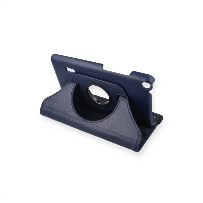 Huawei Mediapad T3 7 Kılıf 360 Tablet Deri Kılıf - Lacivert