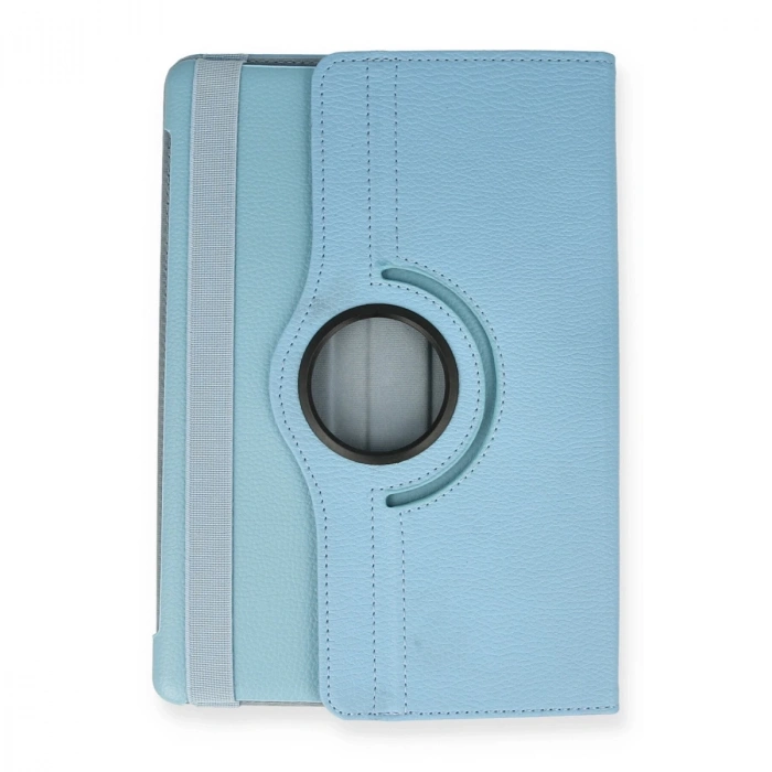 Huawei Mediapad T5 10 Kılıf 360 Tablet Deri Kılıf - Turkuaz