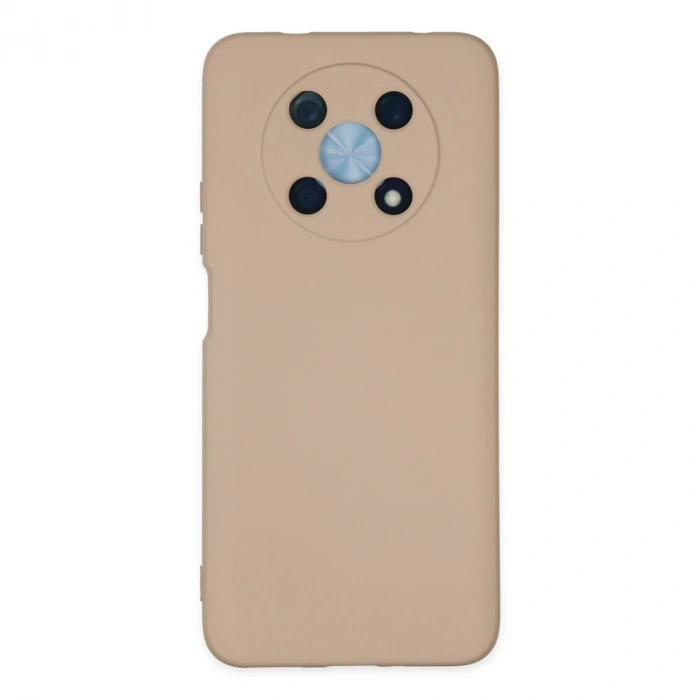 Huawei Nova Y90 Kılıf Nano İçi Kadife Silikon - Pudra