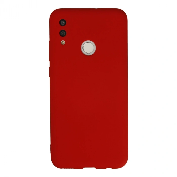 Huawei P Smart 2019 Kılıf Nano İçi Kadife Silikon - Kırmızı