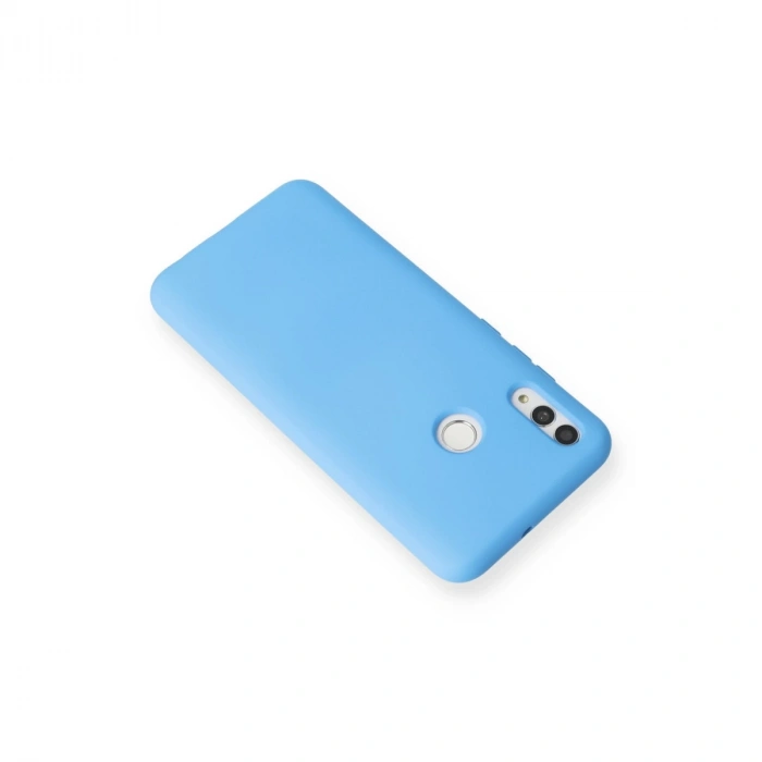 Huawei P Smart 2019 Kılıf Nano İçi Kadife Silikon - Mavi
