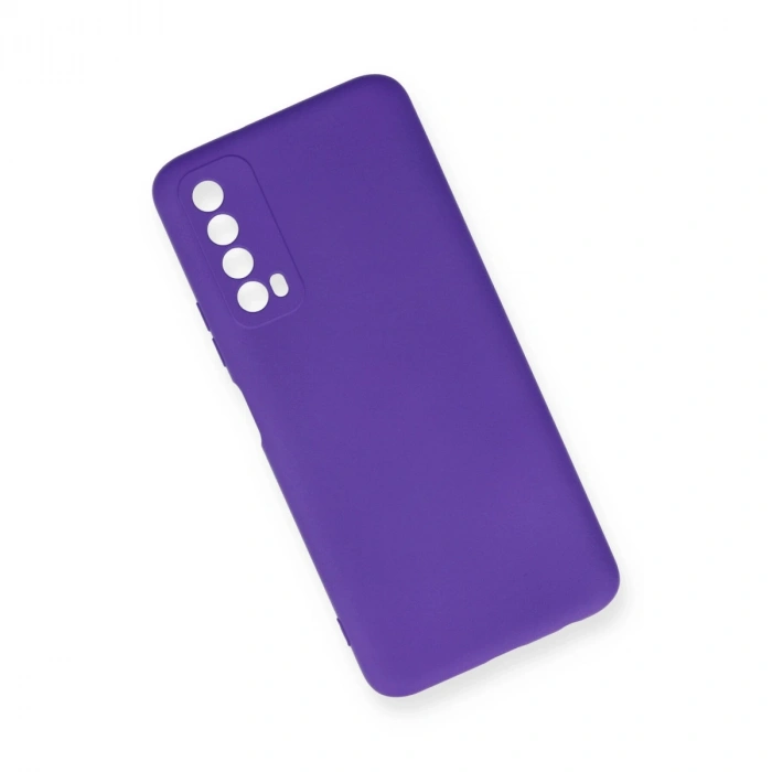 Huawei P Smart 2021 Kılıf Nano İçi Kadife Silikon - Mor