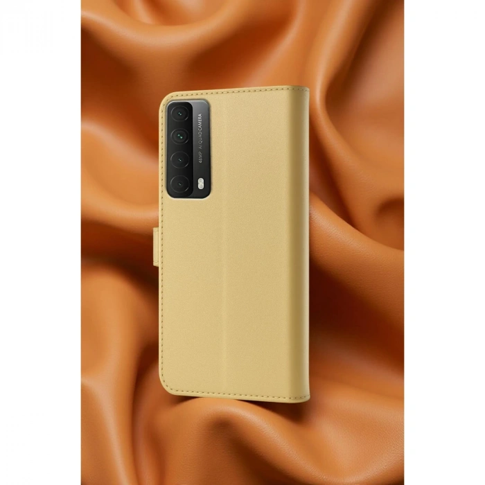 Huawei P Smart 2021 Kılıf Trend S Plus Kapaklı Kılıf - Kırmızı