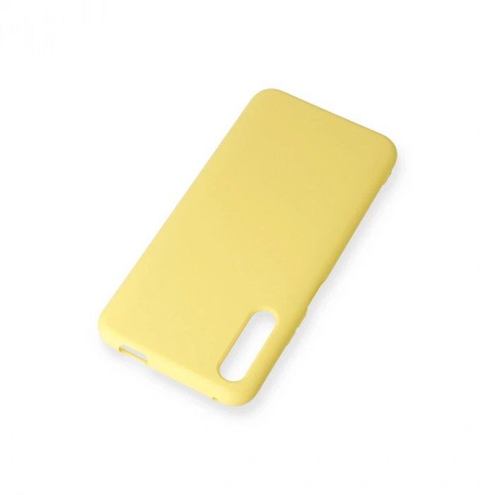Huawei P Smart Pro / Y9s Kılıf Nano İçi Kadife Silikon - Sarı