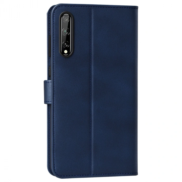 Huawei P Smart S Kılıf Trend S Plus Kapaklı Kılıf - Lacivert