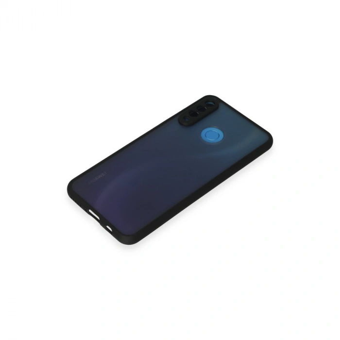 Huawei P30 Lite Kılıf Montreal Silikon Kapak - Siyah