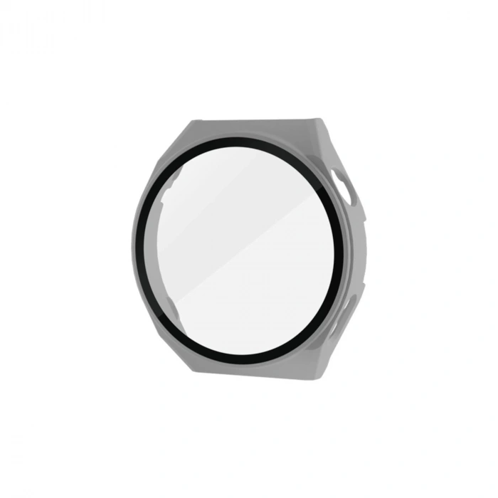 Huawei Watch Gt3 Pro 43mm Dota Camlı Kasa Ekran Koruyucu - Gri