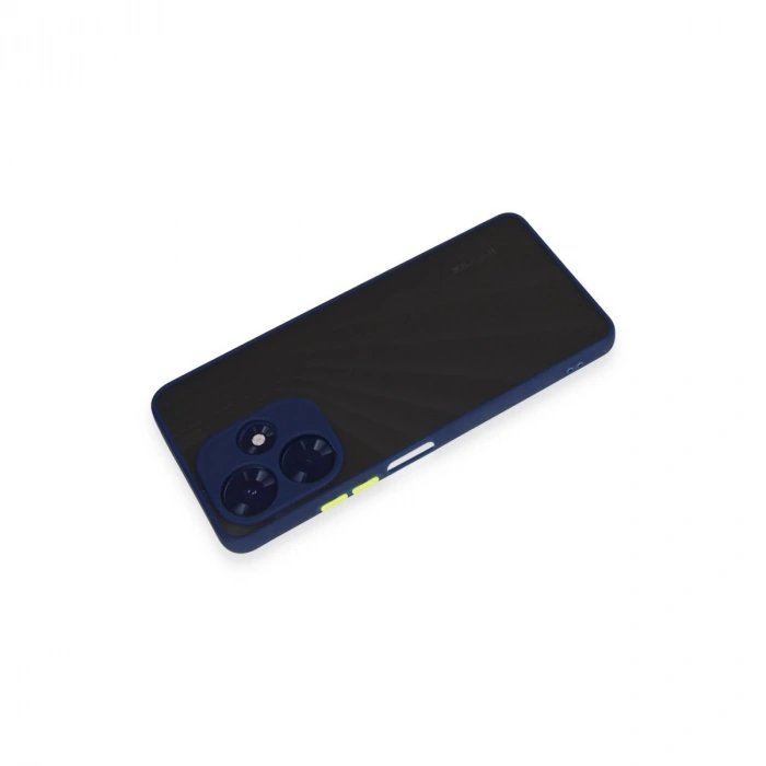 İnfinix Hot 30 4g Kılıf Montreal Silikon Kapak - Lacivert