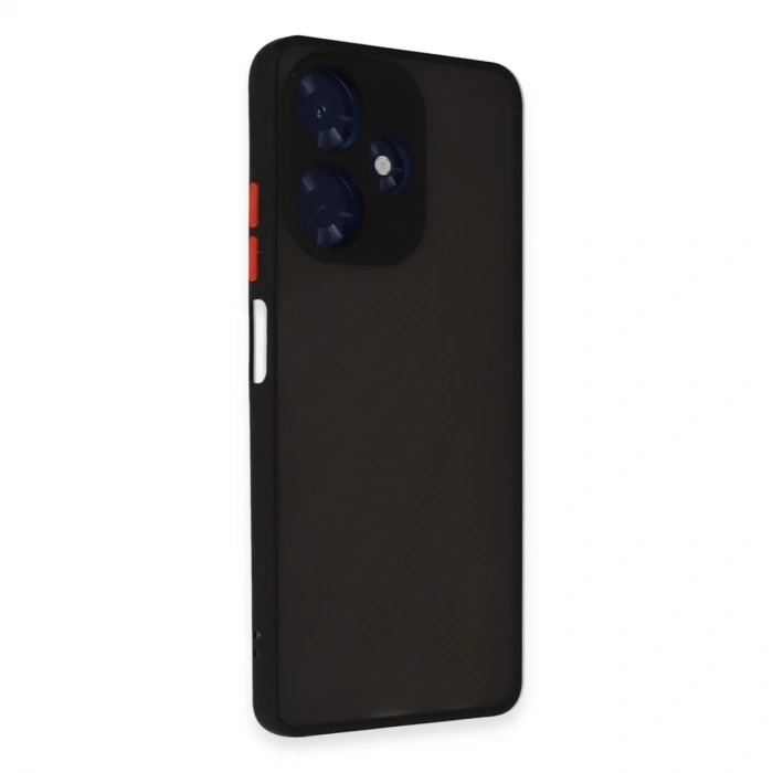 İnfinix Hot 30 4g Kılıf Montreal Silikon Kapak - Siyah