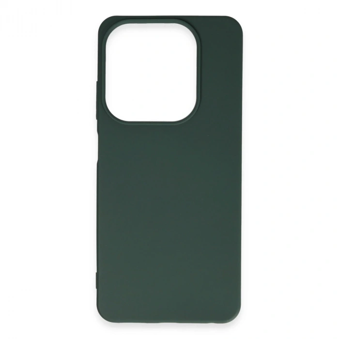 İnfinix Hot 40i Kılıf First Silikon - Koyu Yeşil
