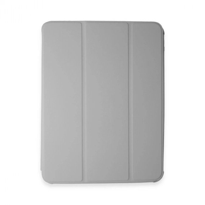 İpad 10.2 (7.nesil) Kılıf Ling 360 Kalemlikli Tablet Kılıf - Gri