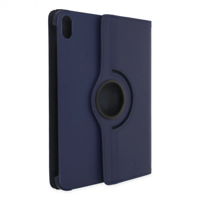 İpad 2022 10.9 (10.nesil) Kılıf 360 Tablet Deri Kılıf - Lacivert