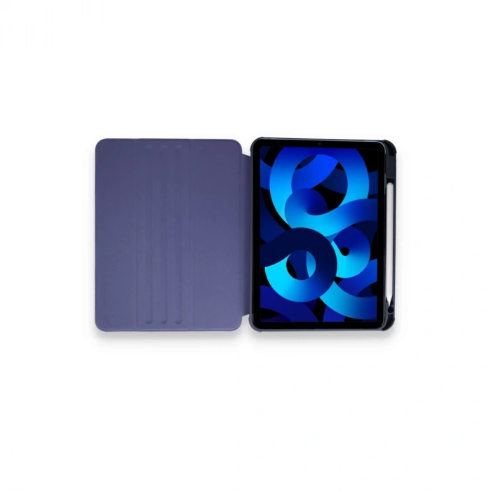 İpad Pro 11 (2021) Kılıf Ling 360 Kalemlikli Tablet Kılıf - Lacivert