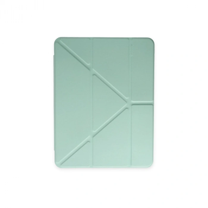 İpad Pro 11 (2024) Kılıf Kalemlikli Mars Tablet Kılıfı - Açık Yeşil