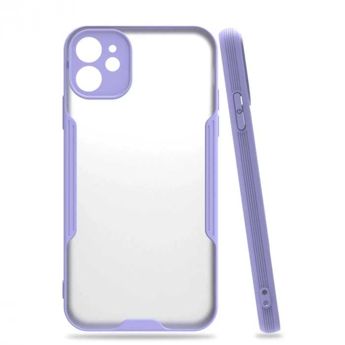 İphone 11 Kılıf Platin Silikon - Lila