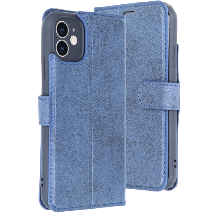 İphone 11 Kılıf Trend S Plus Kapaklı Kılıf - Lacivert