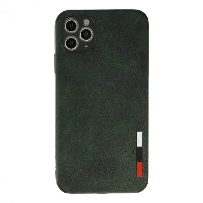 İphone 11 Pro Kılıf Loop Deri Silikon - Yeşil