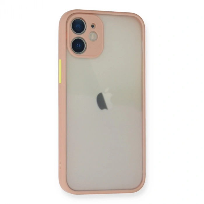 İphone 11 Pro Max Kılıf Montreal Silikon Kapak - Pembe