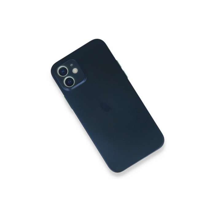 İphone 12 Mini Kılıf Pp Ultra İnce Kapak - Mavi