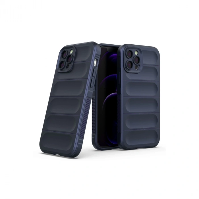 İphone 12 Pro Kılıf Optimum Silikon - Lacivert