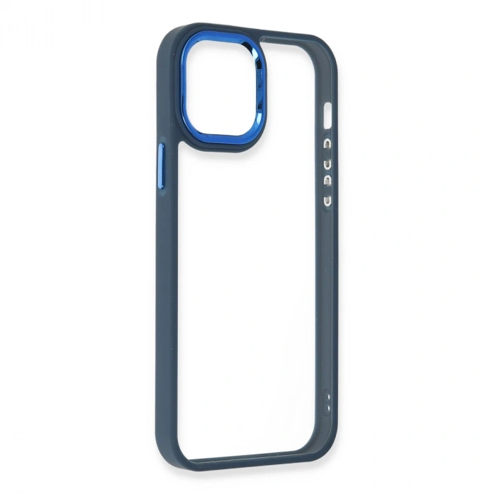 İphone 12 Pro Max Kılıf Dora Kapak - Mavi