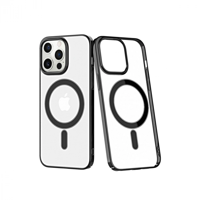 İphone 12 Pro Max Kılıf Element Magneticsafe Sert Kapak - Siyah