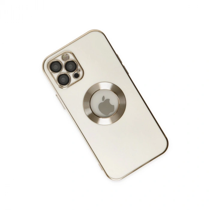 İphone 12 Pro Max Kılıf Store Silikon - Beyaz