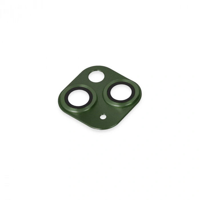 İphone 13 Pers Alüminyum Kamera Lens - Yeşil