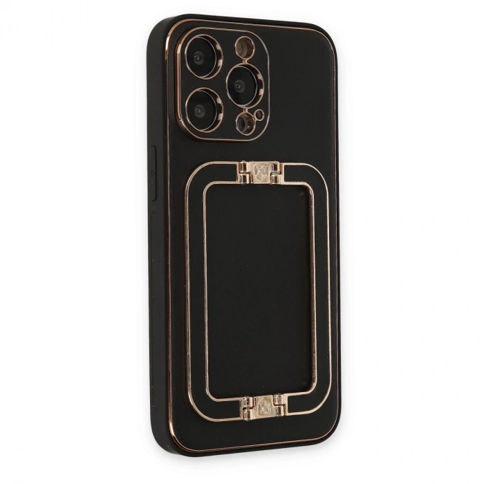 İphone 13 Pro Kılıf Coco Elit Kapak - Siyah