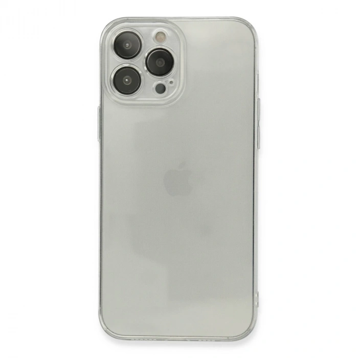 İphone 13 Pro Kılıf Fly Lens Silikon - Şeffaf