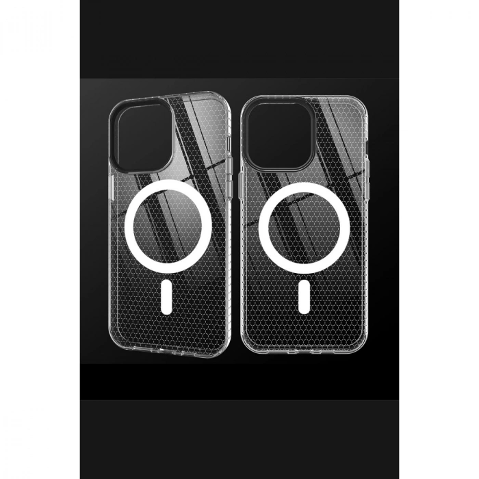 İphone 13 Pro Max Kılıf Beta Magneticsafe Silikon - Şeffaf