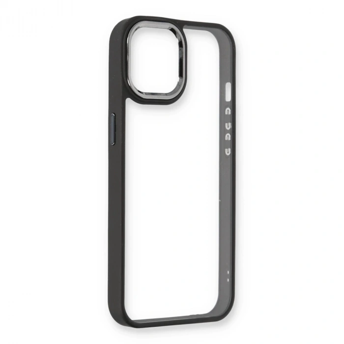 İphone 14 Plus Kılıf Dora Kapak - Siyah