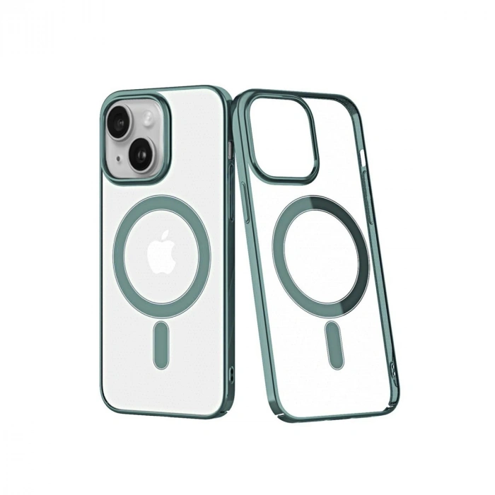 İphone 14 Plus Kılıf Element Magneticsafe Sert Kapak - Köknar Yeşili