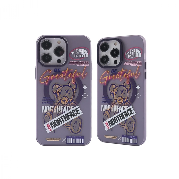 İphone 14 Pro Kılıf Apollo Magneticsafe Desenli Kapak - Apollo Mor - 2