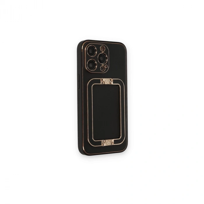İphone 14 Pro Kılıf Coco Elit Kapak - Siyah