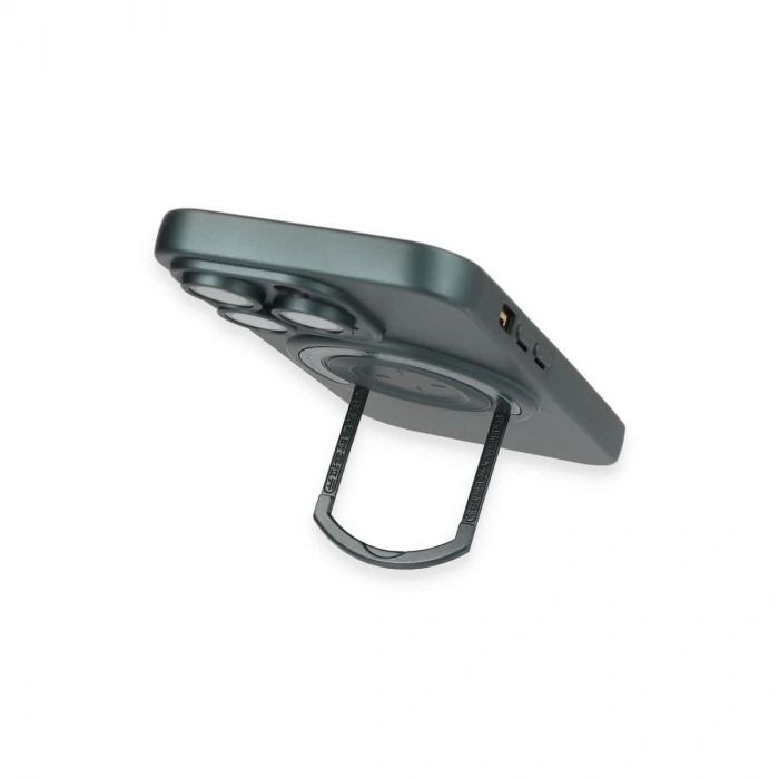 İphone 14 Pro Kılıf Lukka Magneticsafe Kapak - Koyu Yeşil