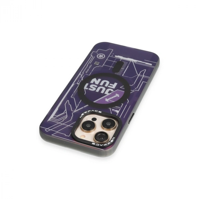 İphone 14 Pro Kılıf Venüs Magneticsafe Desenli Kapak - Venüs - 1