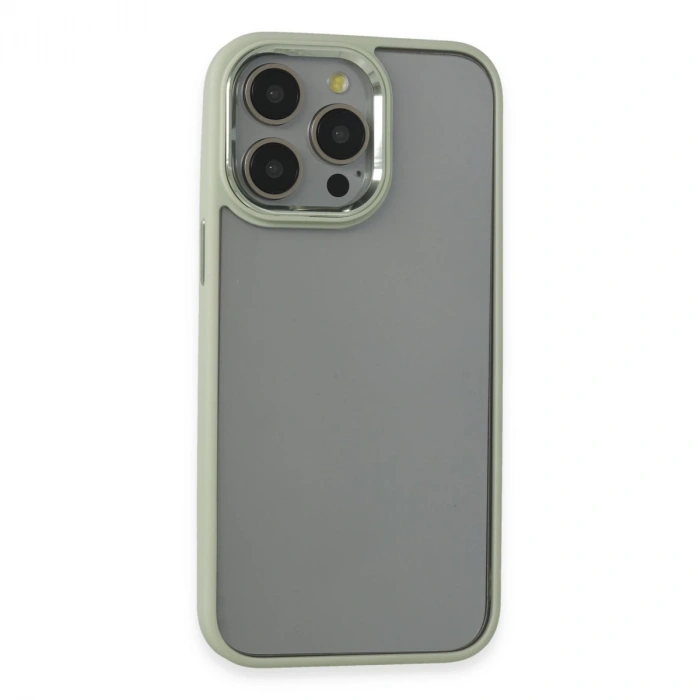 İphone 14 Pro Max Kılıf Power Silikon - Yeşil