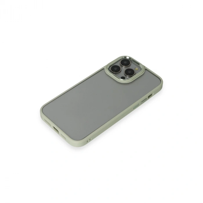 İphone 14 Pro Max Kılıf Power Silikon - Yeşil