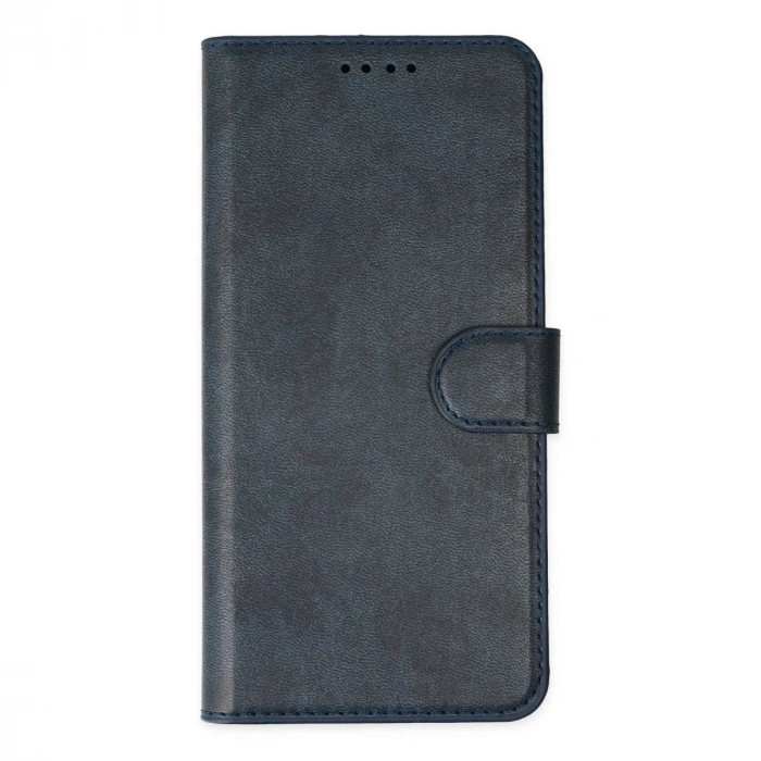 İphone 14 Pro Max Kılıf Trend S Plus Kapaklı Kılıf - Lacivert